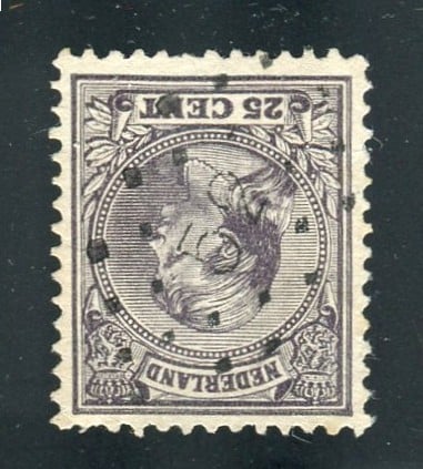 puntstempel 52 HEERLEN op nvph 42 ; catw. €150,00