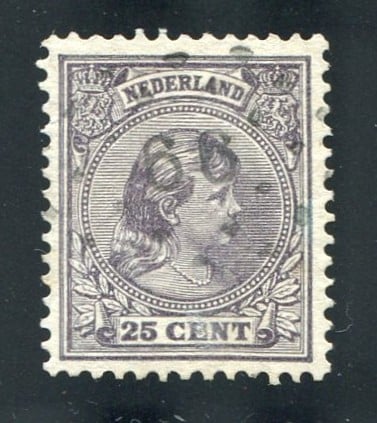 puntstempel 66 LEERDAM op nvph 42 ; keur KOOPMAN, catw. €150,00