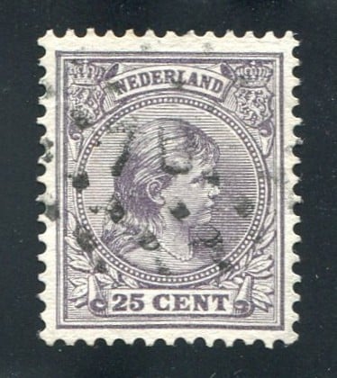 puntstempel 70 LOENEN op nvph 42 ; catw. €150,00